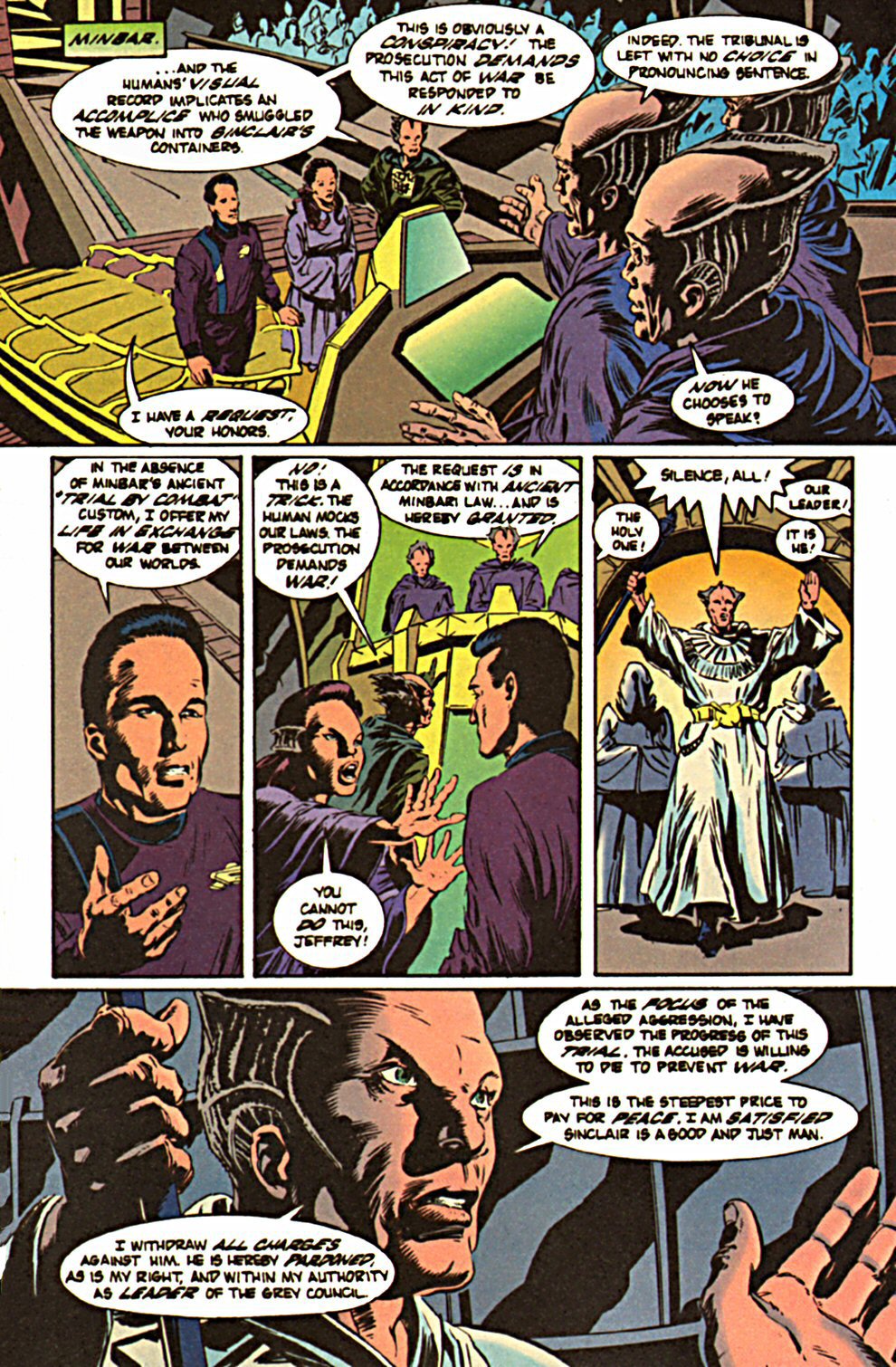 Read online Babylon 5 (1995) comic -  Issue #4 - 23