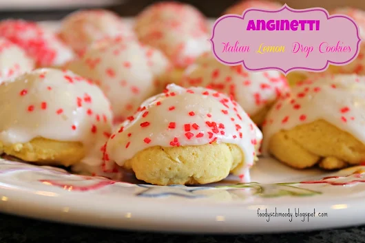 Anginetti (Italian Lemon Drop Cookies)