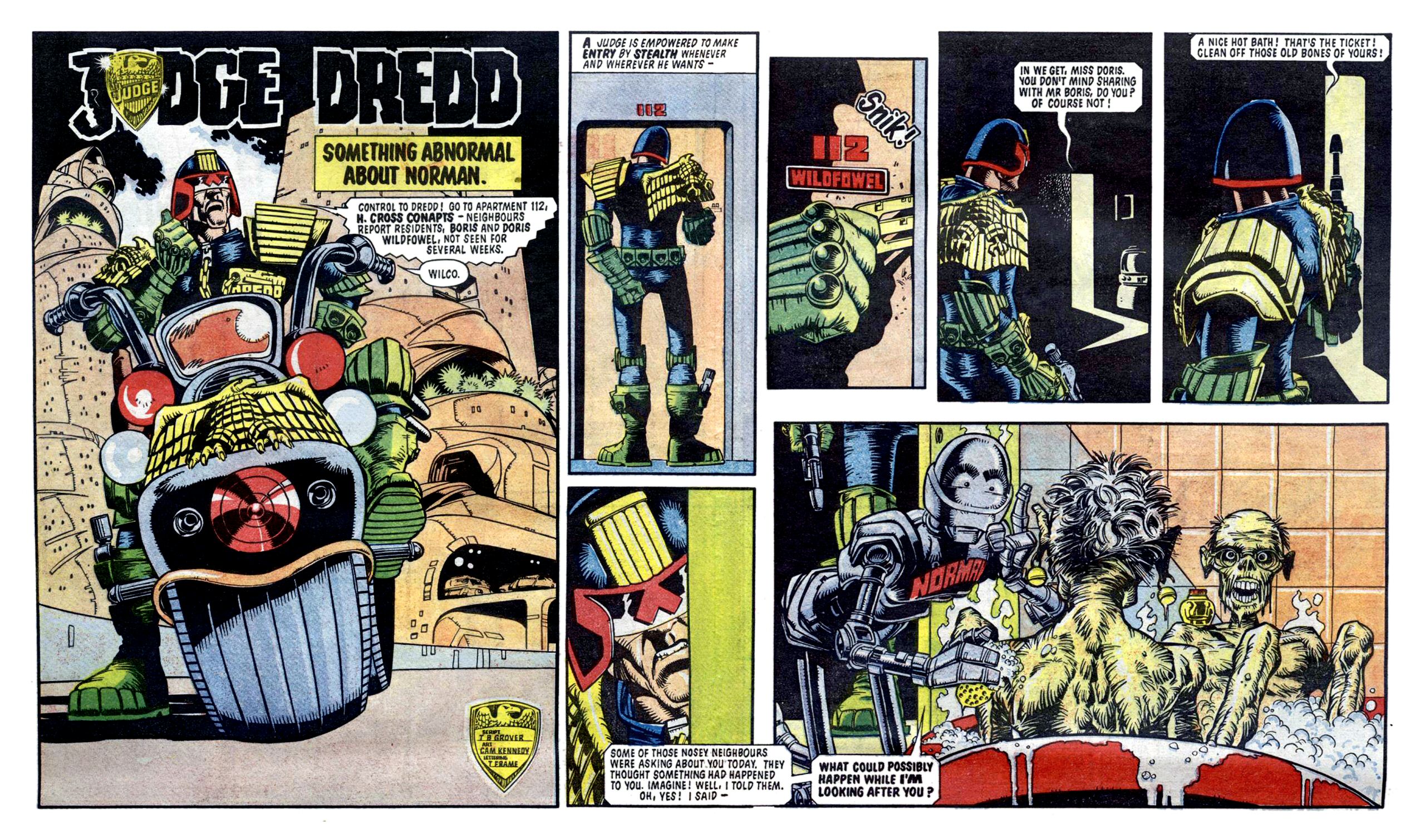 Read online Judge Dredd: The Complete Case Files comic -  Issue # TPB 9 (Part 1) - 201