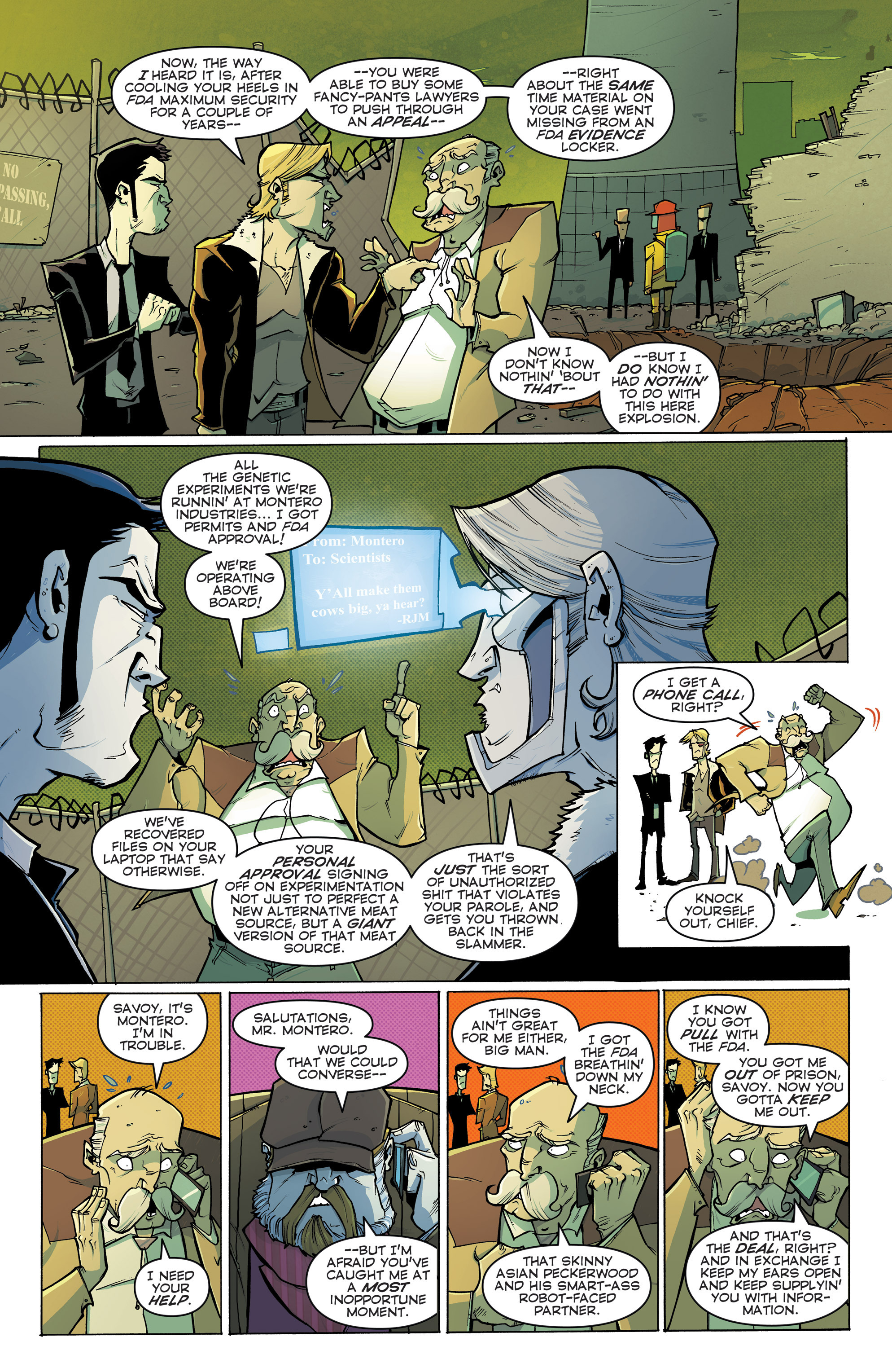 Read online Chew comic -  Issue #54 - 16