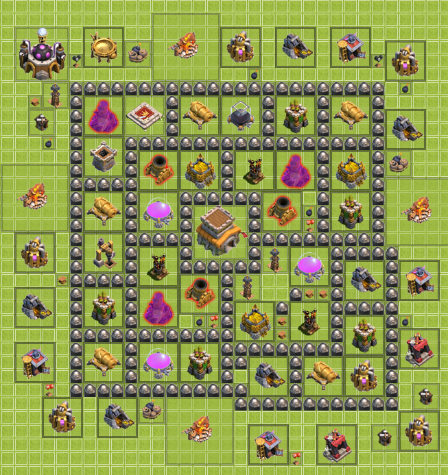 KillerCobraClan TH 8 Trophy/Resource Base