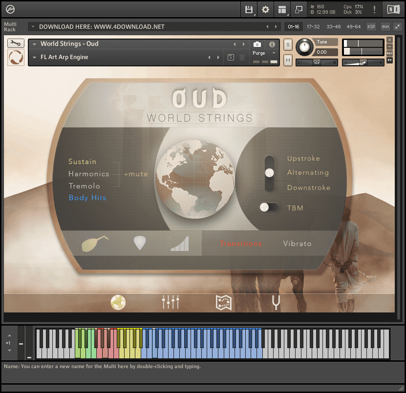 Download Evolution Series World Strings Oud KONTAKT