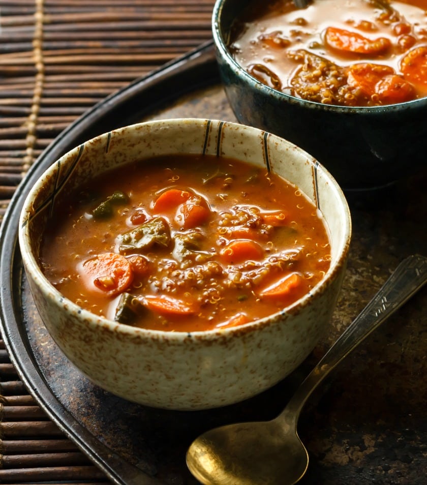 VEGGíEPáCKED LOW FODMáP SOUP RECíPE Healthy Food Recipes