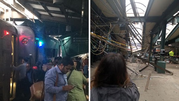Decenas de heridos accidente tren Nueva Jersey Decenas de heridos accidente tren Nueva Jersey