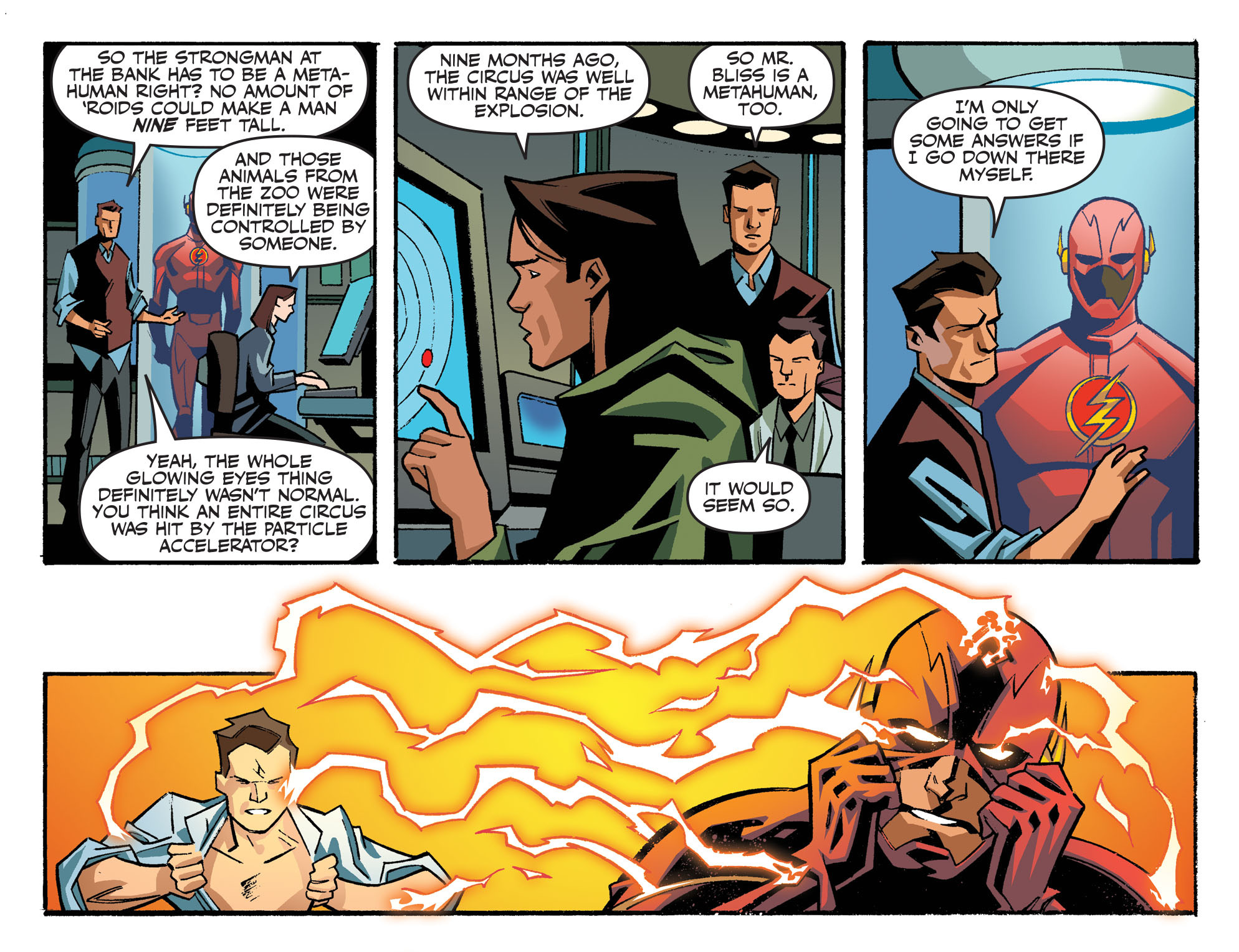 Read online The Flash: Season Zero [I] comic -  Issue #4 - 5