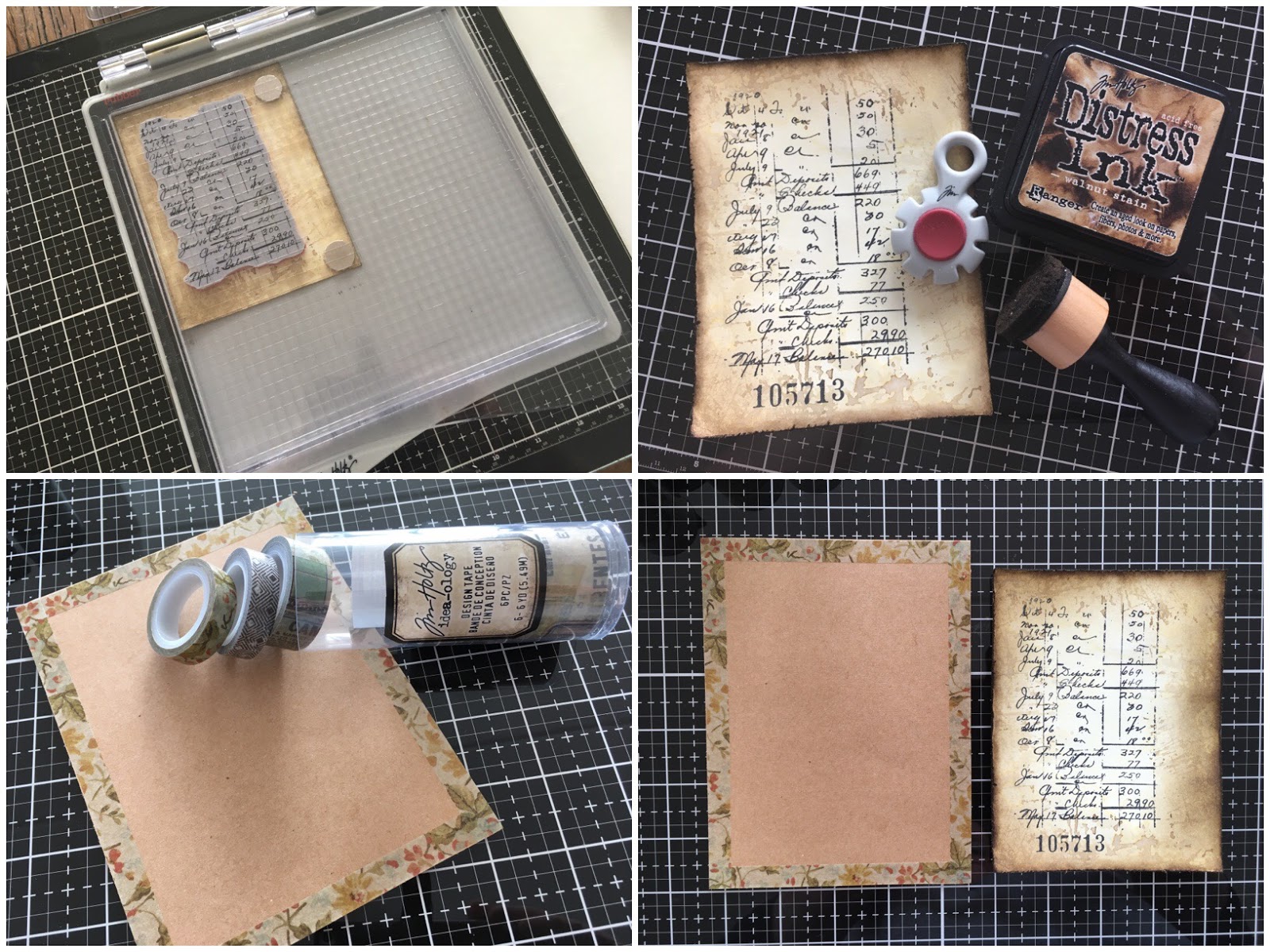 TFJB Inspiration Ave Saturday Showcase Tim Holtz Framelits and Stamps