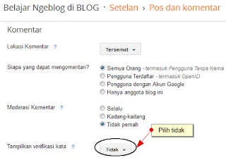 Cara Menghilangkan Kode Captcha (Verifikasi Kata)