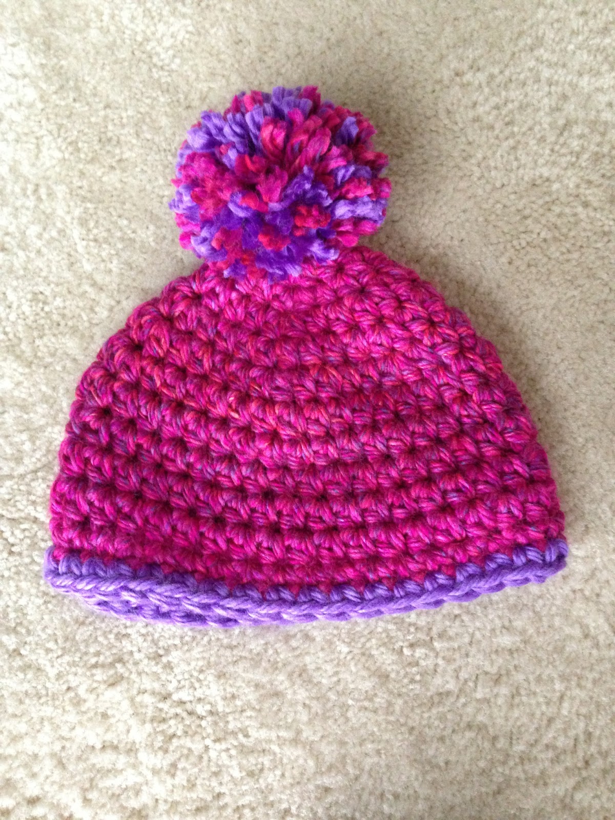 Kajsa's Blog: Puffy Pompom Hat