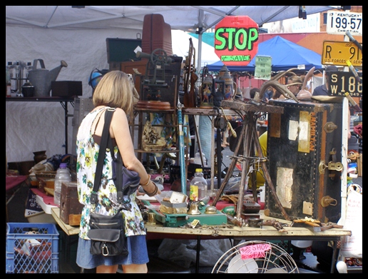 The Cranky Queen: The Queen Visits Hell's Kitchen Flea Market in New ...