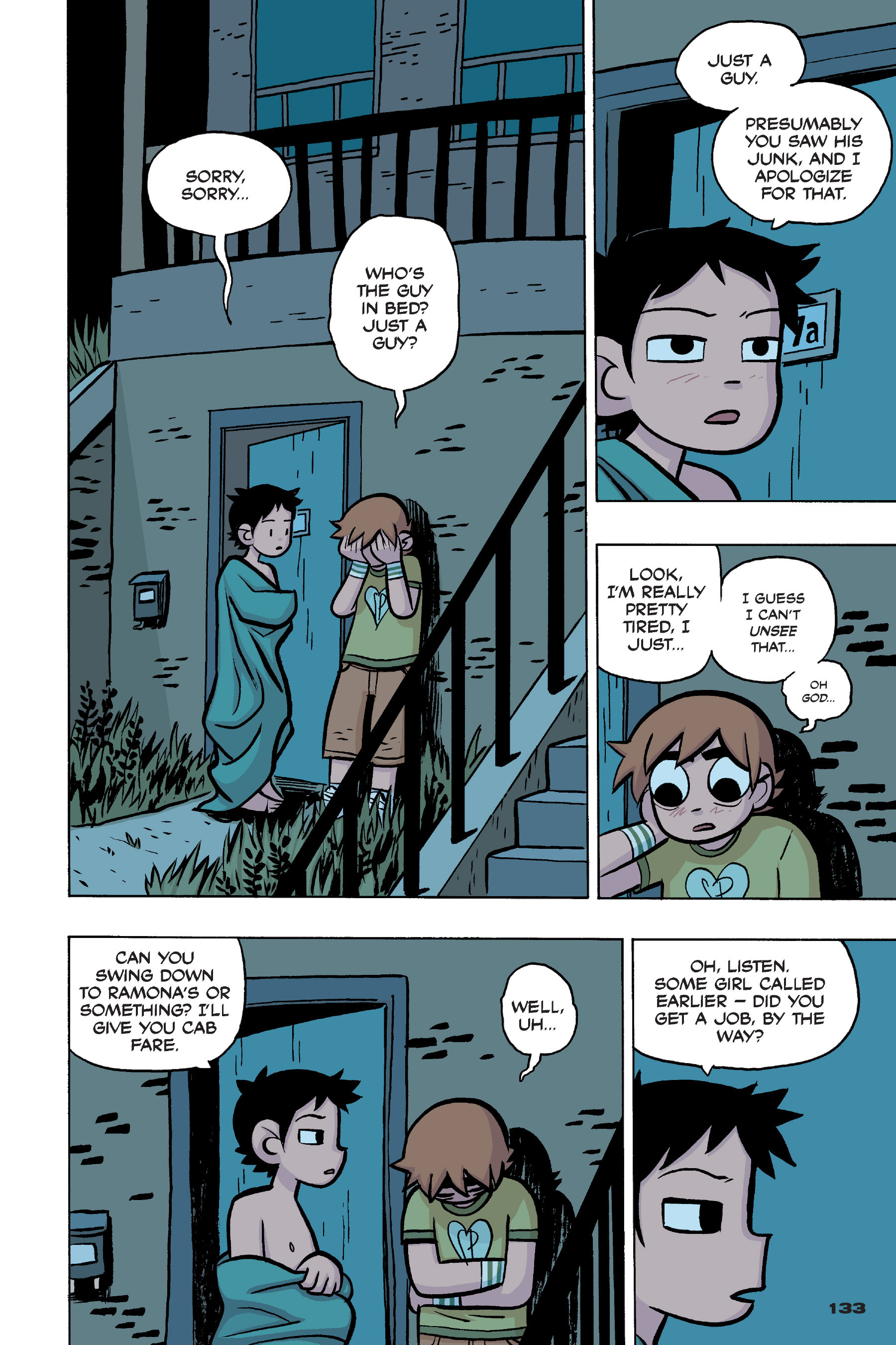 Read online Scott Pilgrim comic -  Issue #4 - 130