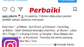 Solusi Sederhana Mengatasi Caption Instagram Berantakan