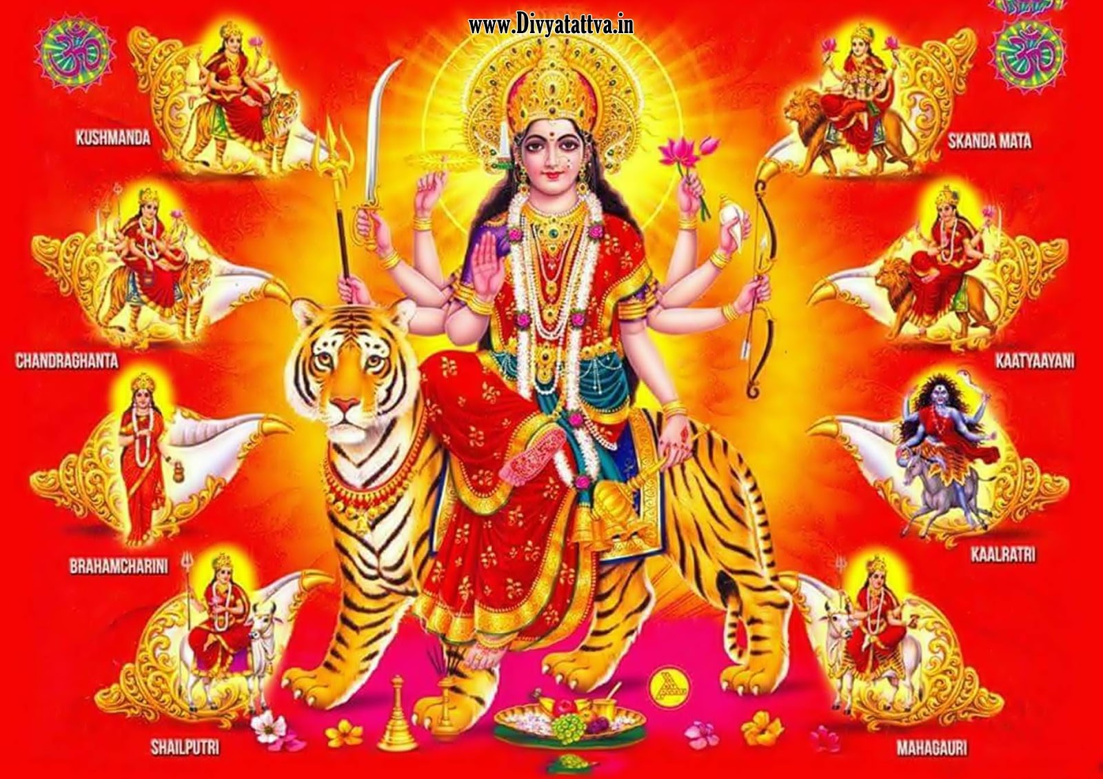 Goddess Durga HD Wallpapers Shakti Full HD Wide Goddess Durga Background  Images Devi Maa Photos And Pictures Free Download
