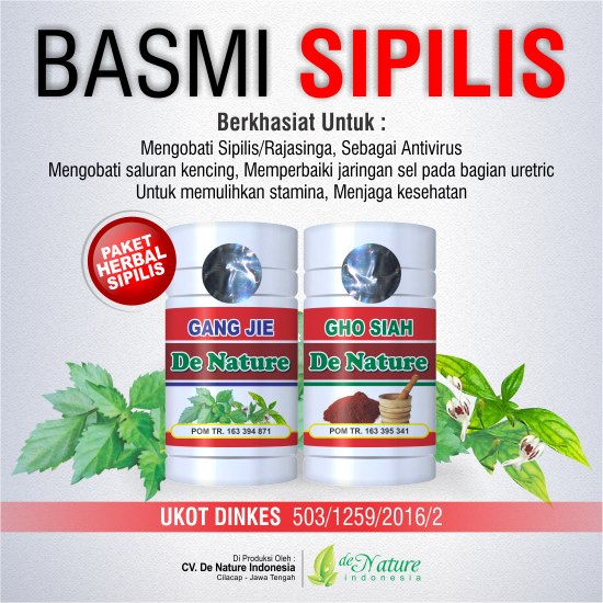 cara menghilangkan sipilis tanpa obat