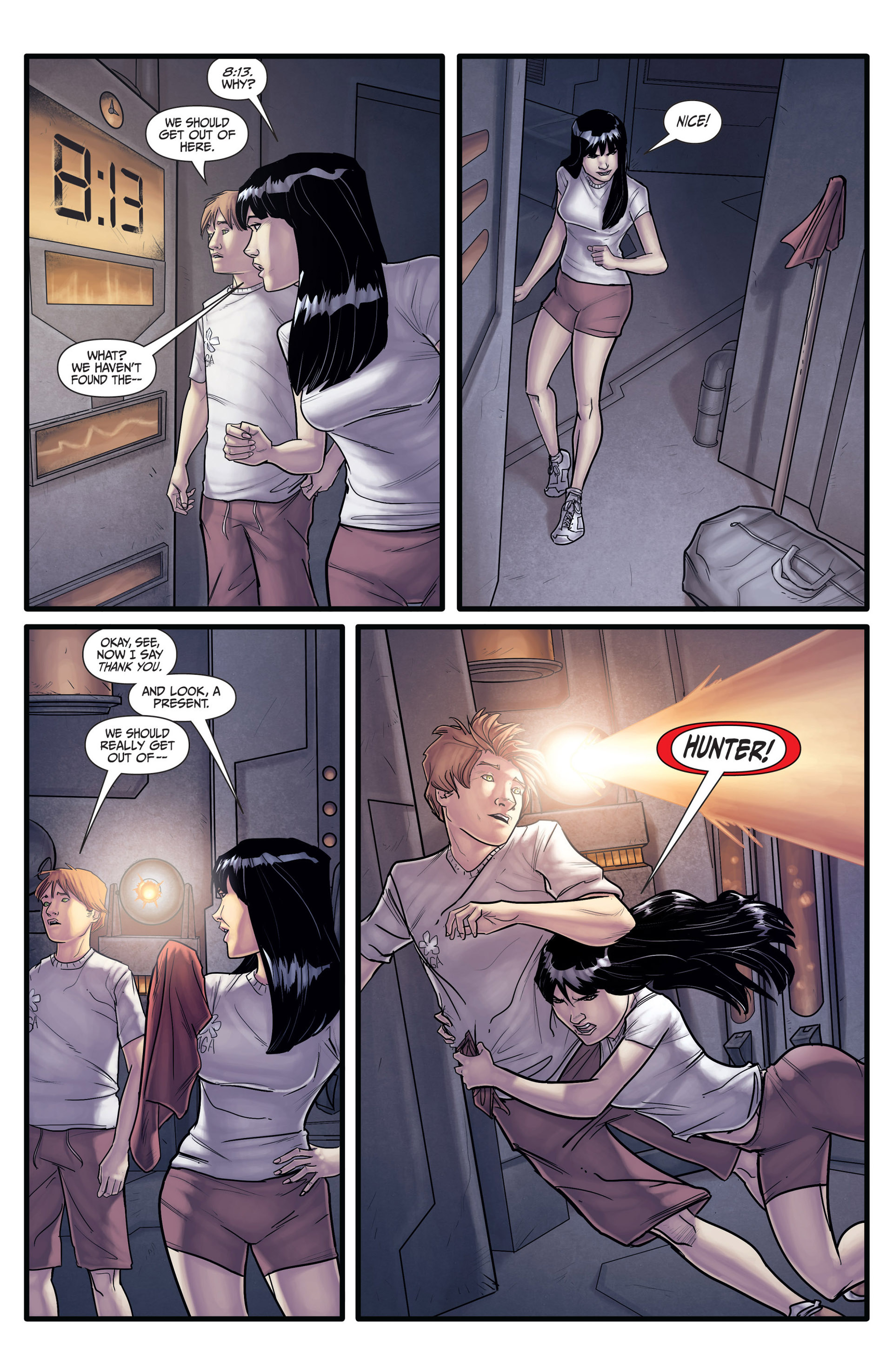 Read online Morning Glories comic -  Issue # _TPB 3 - 87