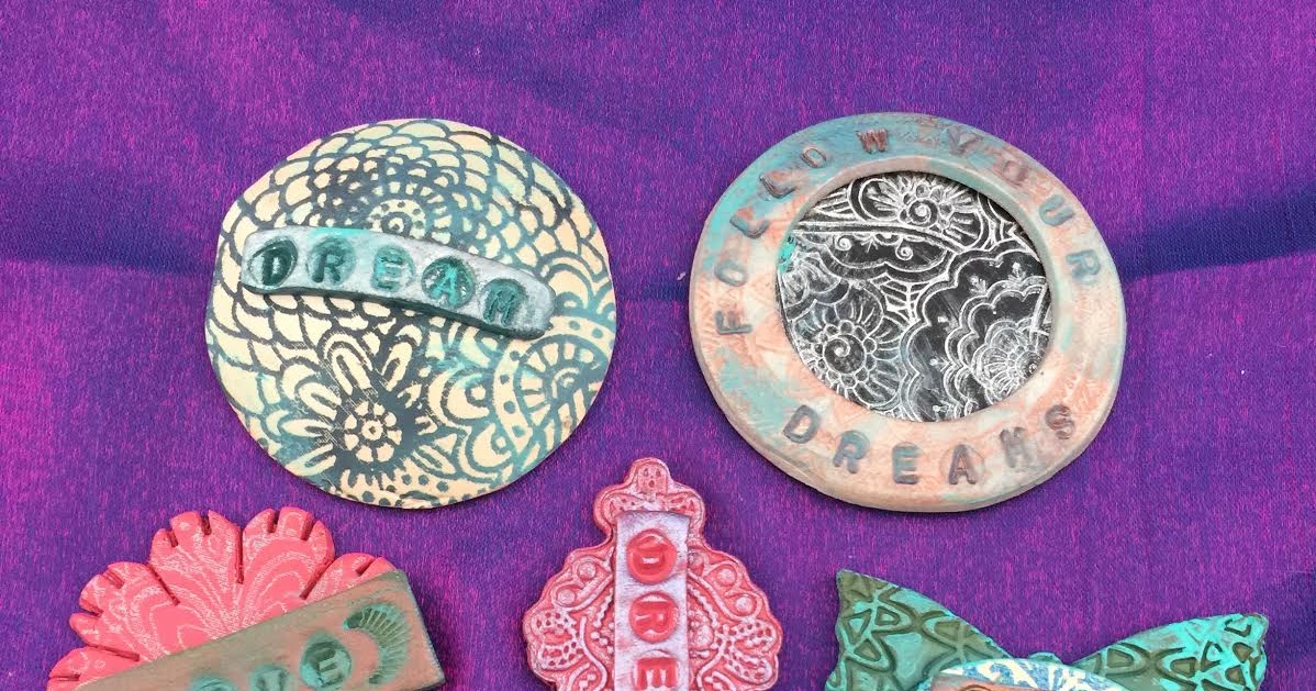 Polymer Clay TV Create Along with us Adding words and quotes to