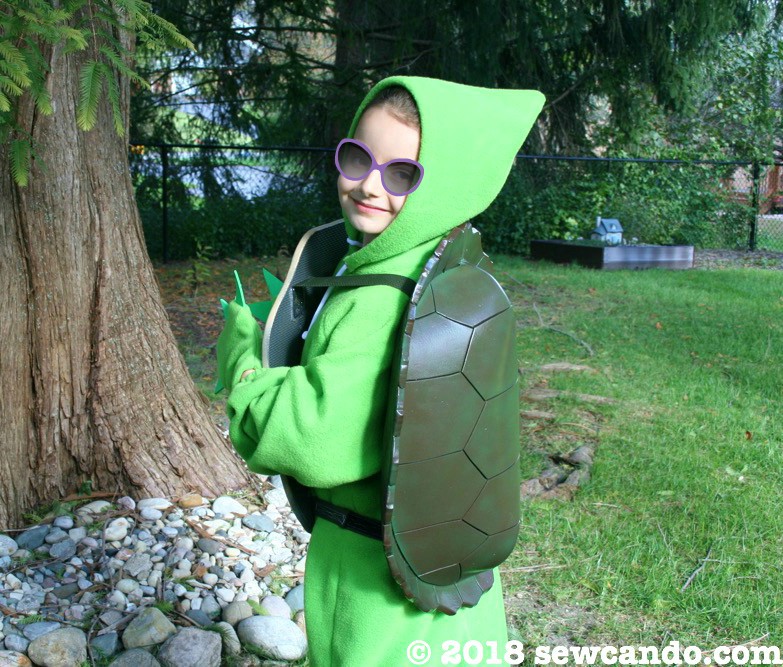 Sew Can Do Our Made At Home Turtle Costume
