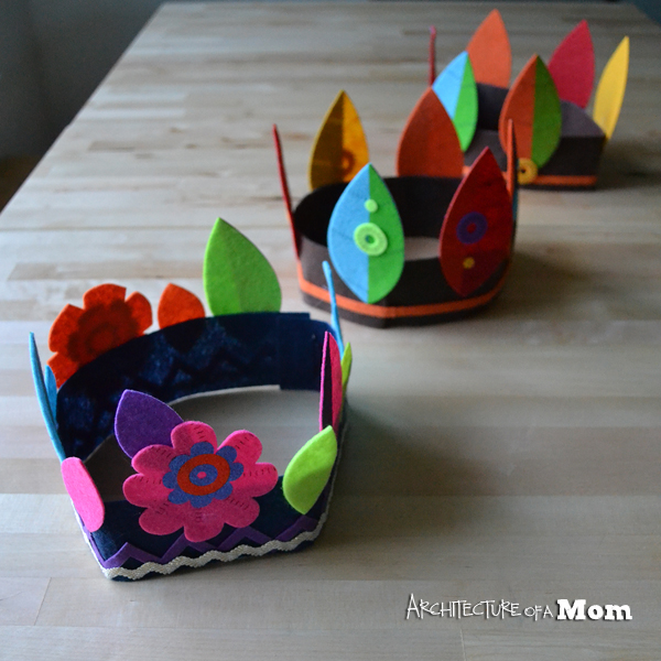 Kids Painting Activities Make a Crown Craft Kit for Kids 