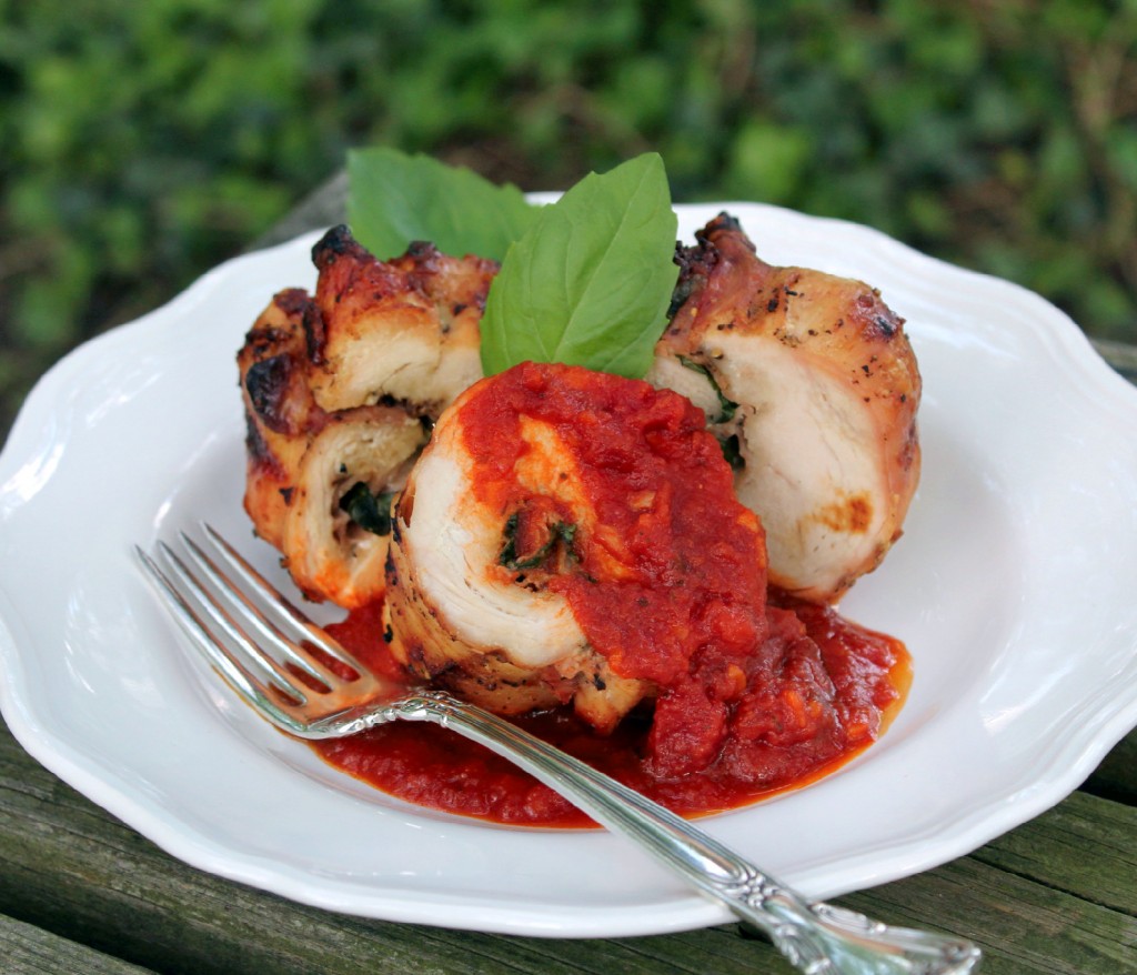 Grilled Italian Chicken RollUps