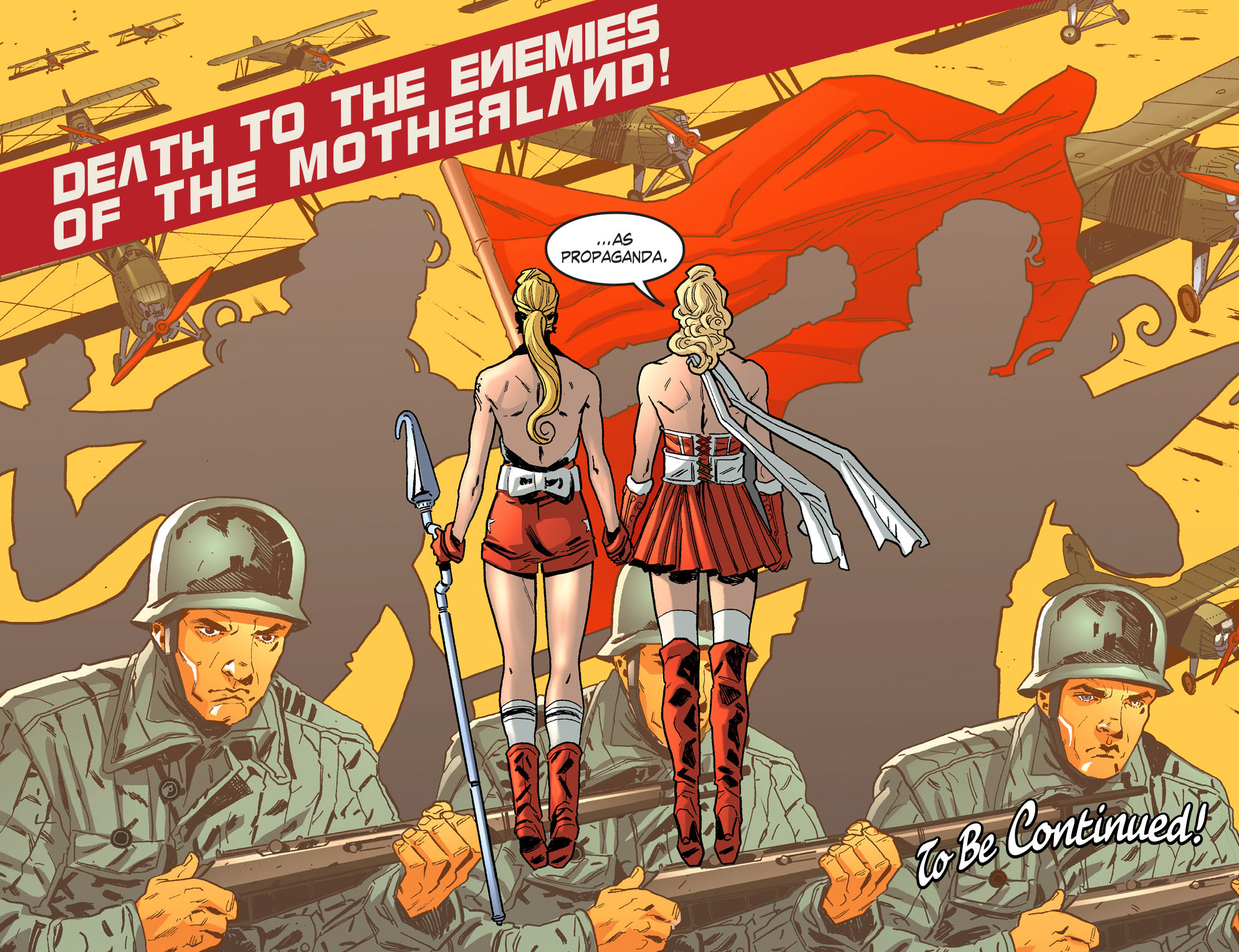 Read online DC Comics: Bombshells comic -  Issue #10 - 22