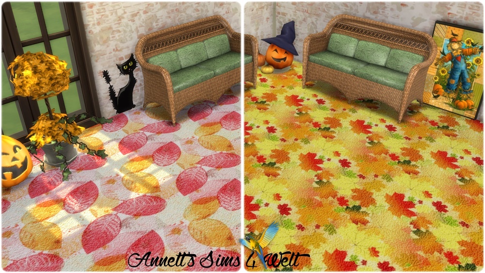 Sims 4 Welt Autumn Carpet Floors