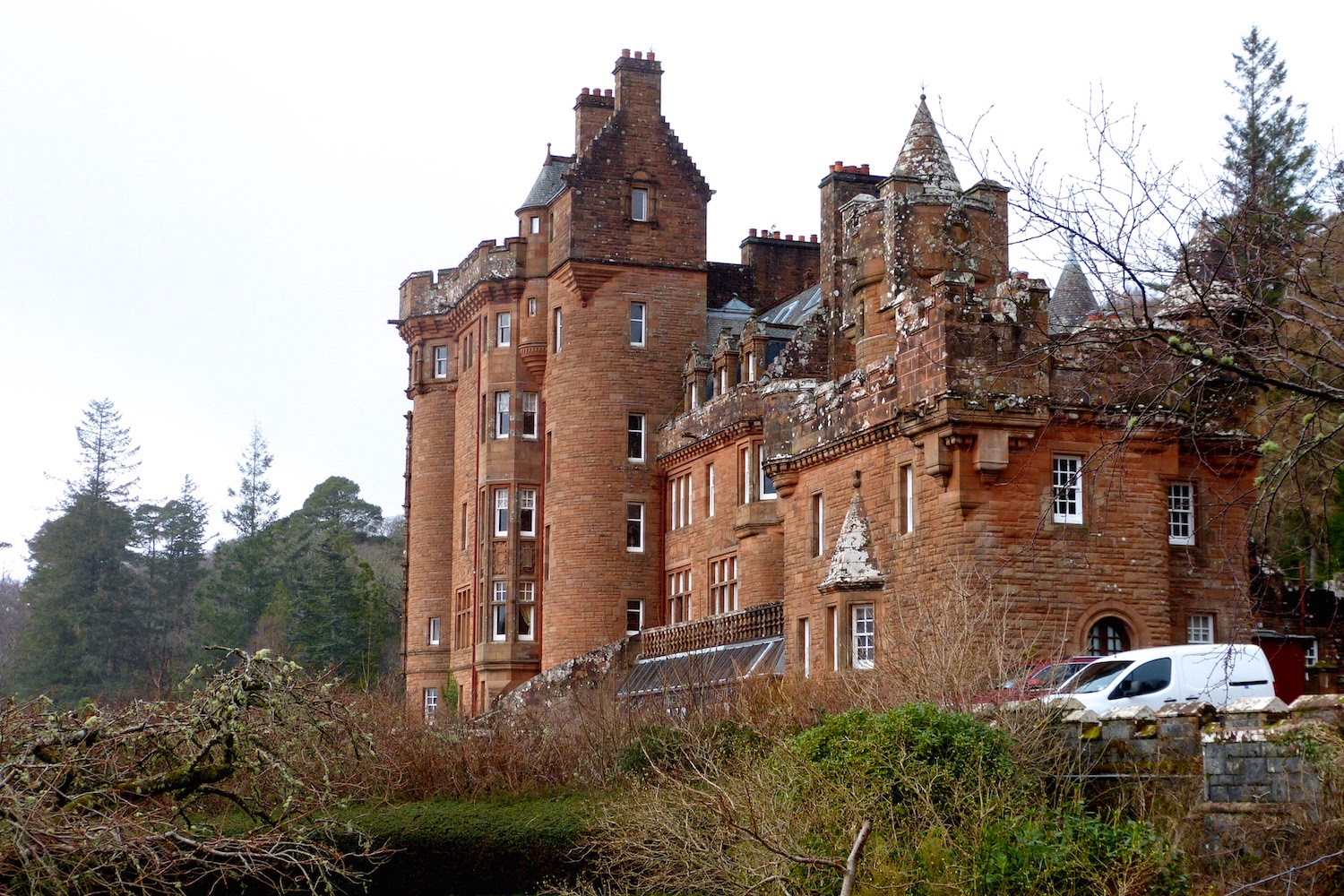 A Kilchoan Diary Glenborrodale Castle