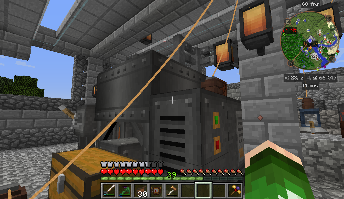 fivty 的 minecraft 世界 Immersive Engineering crusher