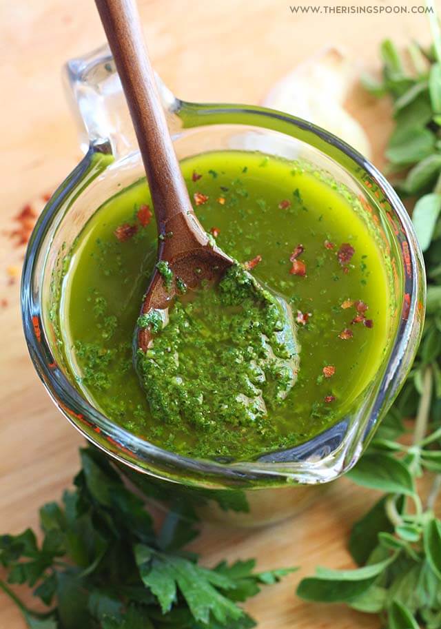 Top 10 Most Popular Recipes On The Rising Spoon in 2018: Chimichurri Sauce