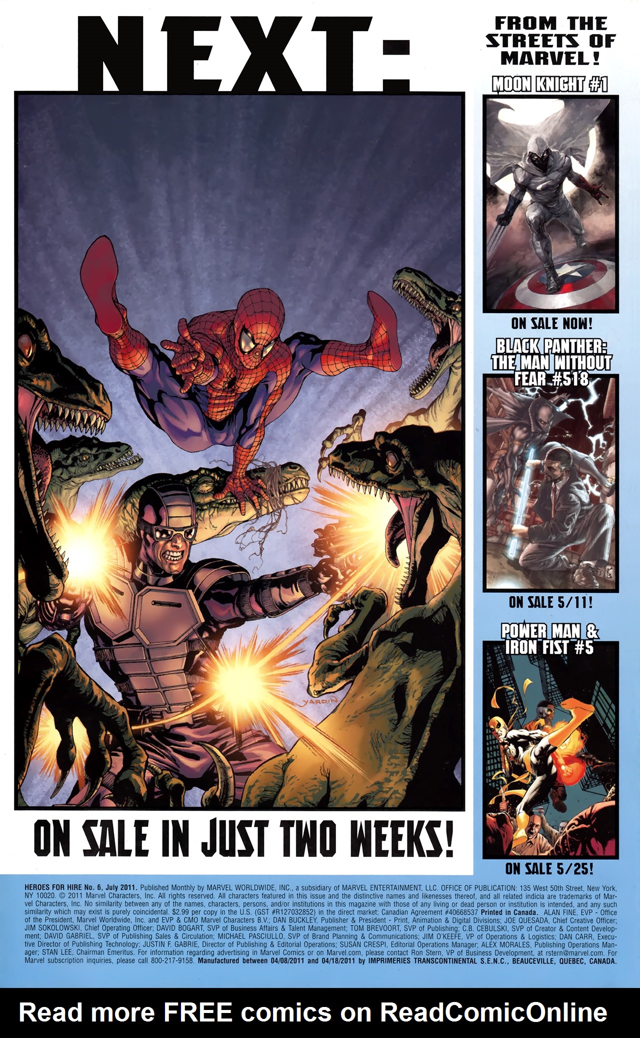 Read online Heroes For Hire (2011) comic -  Issue #6 - 23
