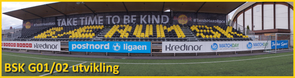 Bærum SK G01/02 - Utvikling