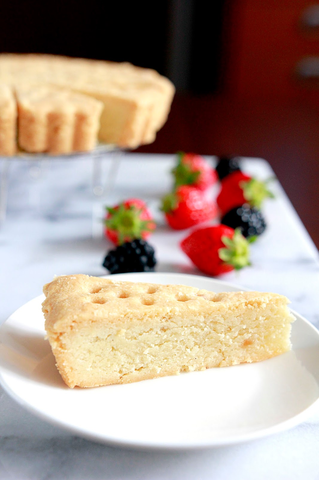 In Cookie Haven Candied Ginger Shortbread