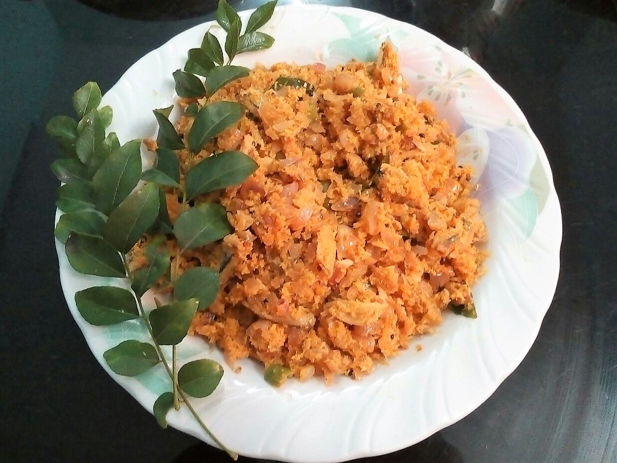 Jelsar Cuisines: Anchovies Thoran / Nethili Meen Thoran - Guest Post