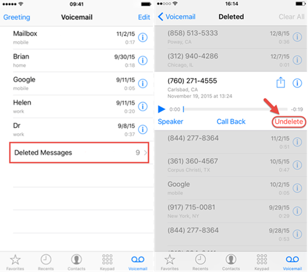 iPhone Data Recovery: [Voicemail Recovery] How to Retrieve Deleted