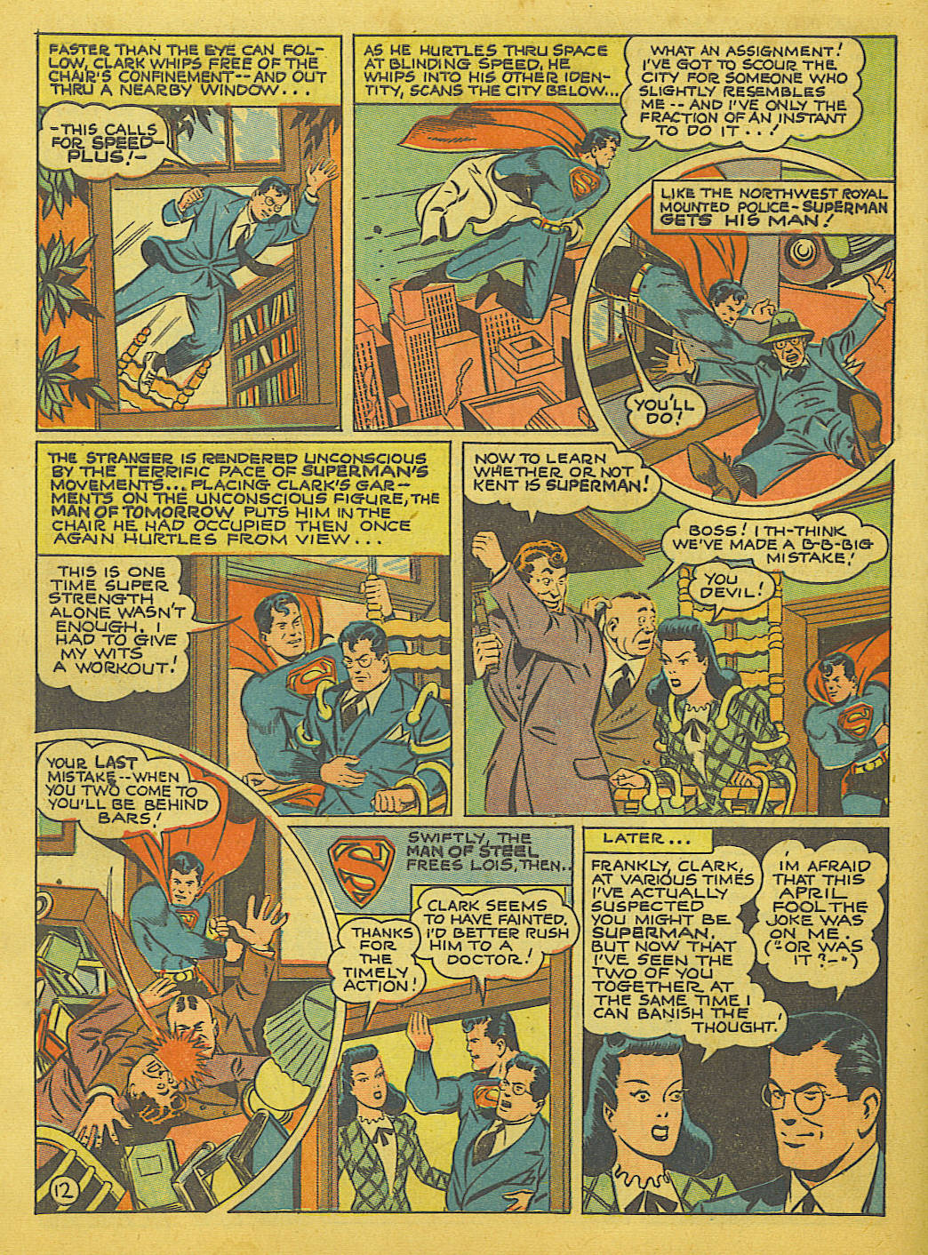 Read online Action Comics (1938) comic -  Issue #61 - 13