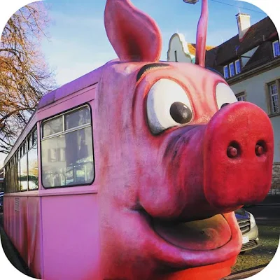Christmas in Stuttgart: Schweine Museum (Pig Museum)