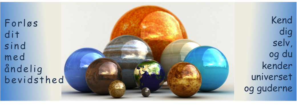 Universet er evigt, uendeligt og levende, et bevidst Kosmos