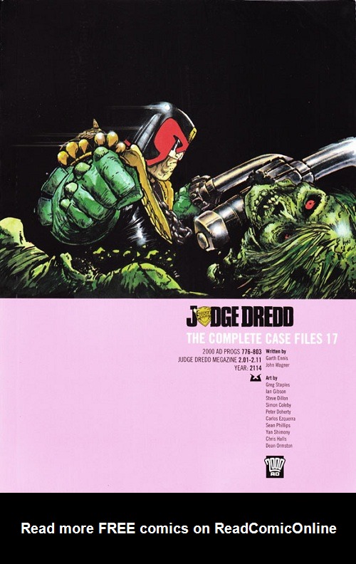 Read online Judge Dredd: The Complete Case Files comic -  Issue # TPB 17 (Part 1) - 1