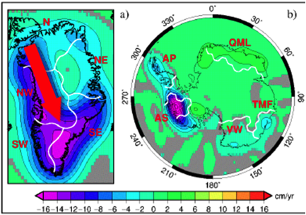 Lost Ice Mass from Grace satellite data in Vanishing ICe All Natural Jim Steele
