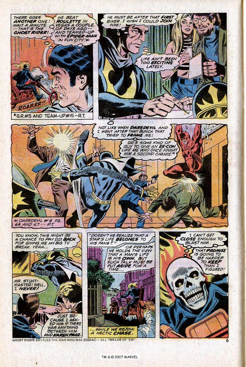 Read online Ghost Rider (1973) comic -  Issue #7 - 8