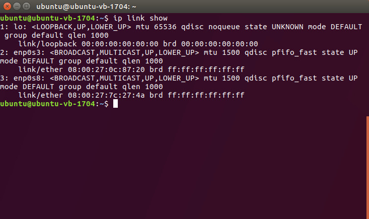 Ubuntu 17 04 その132 Ifconfigからipコマンドへ移行しよう Ipコマンドはifconfigを置き換える Kledgeb