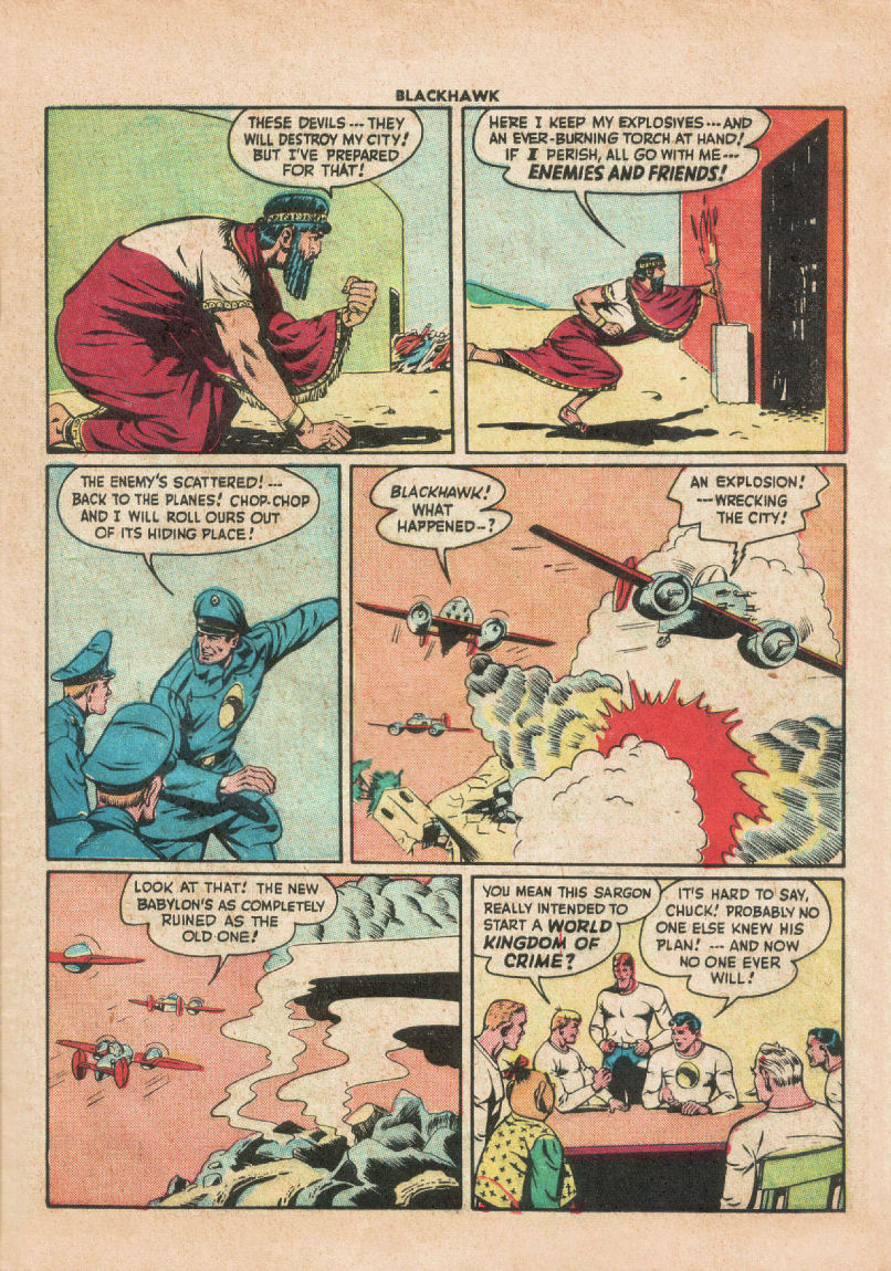 Read online Blackhawk (1957) comic -  Issue #12 - 25