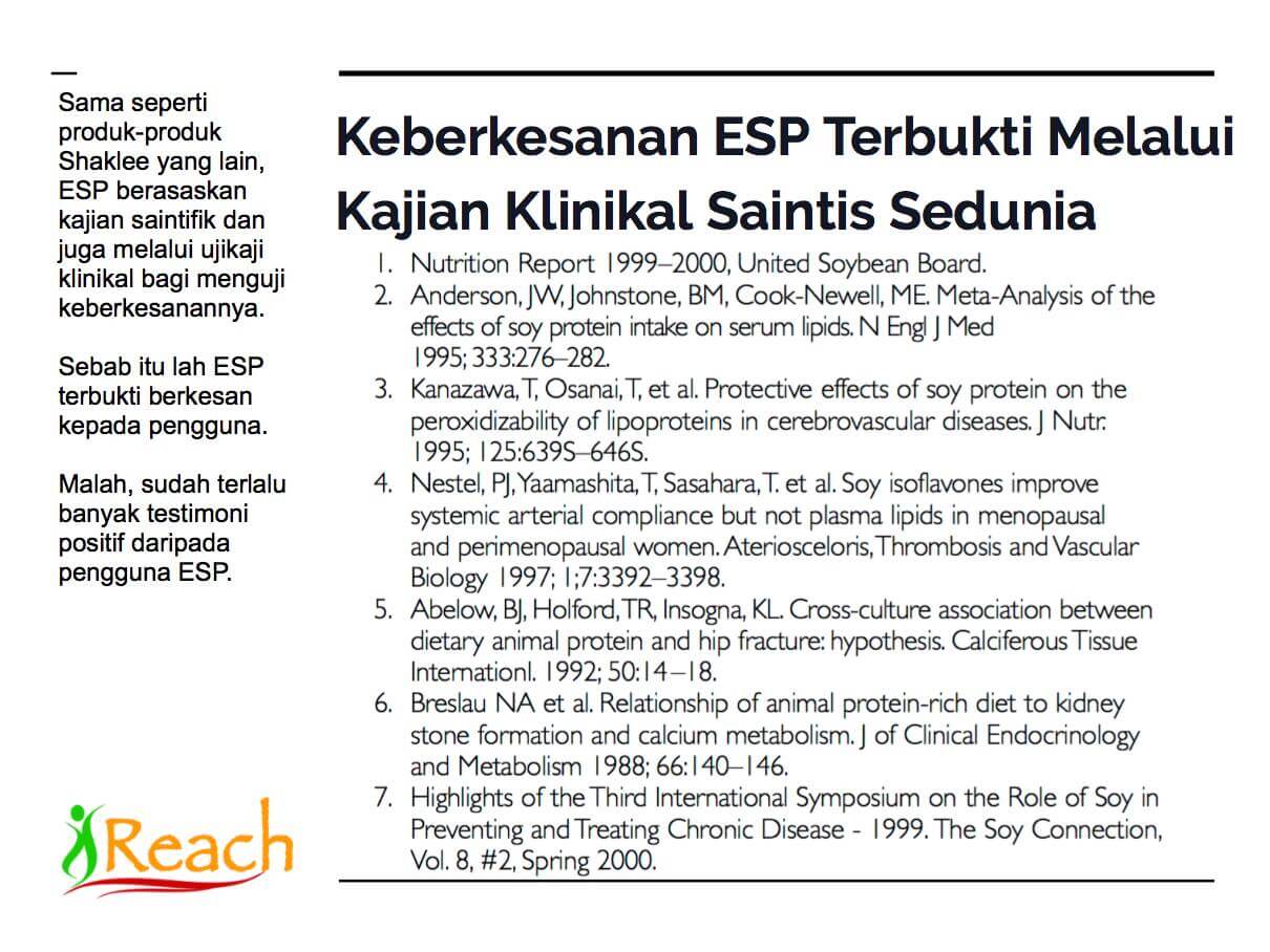 keberkesanan esp jurnal saintifik