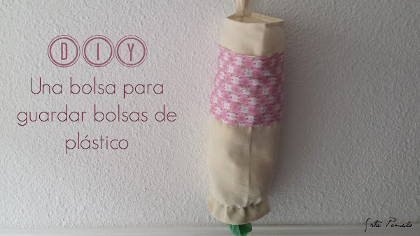 Bolsa de tela para guardar bolsas de plástico – KoserkonK