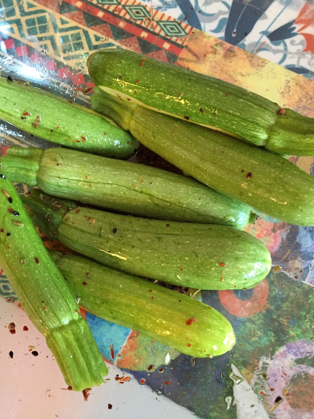 OvenRoasted Baby Zucchini