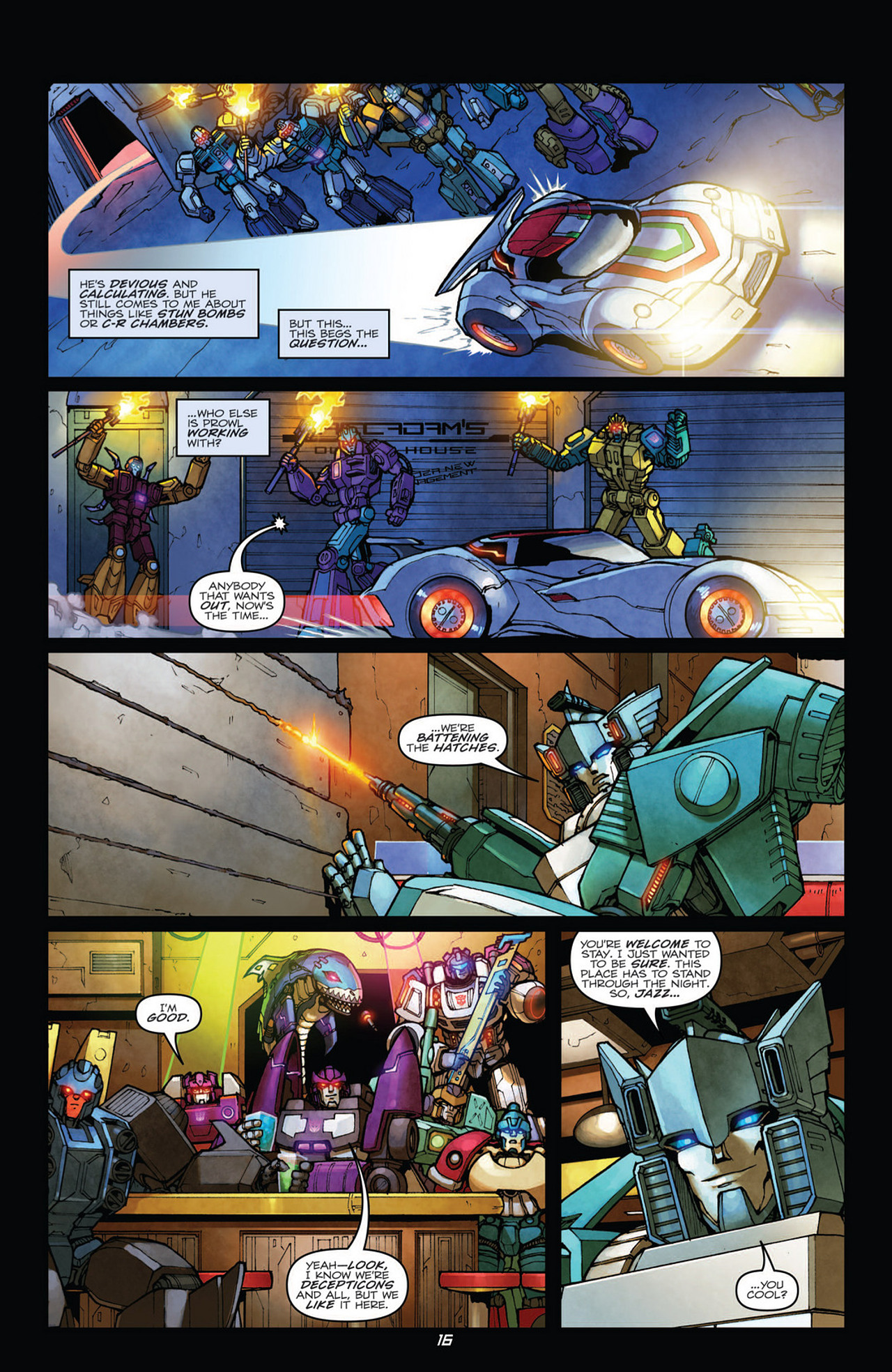 Read online Transformers: Robots In Disguise (2012) comic -  Issue #12 - 18