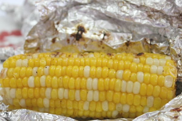 sweet and juicy grilled corn