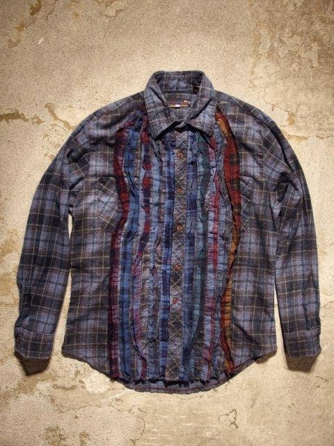 REBUILD BY NEEDLES Ribbon Flannel Shirt Spring/Summer 2014 SUNRISE MARKET