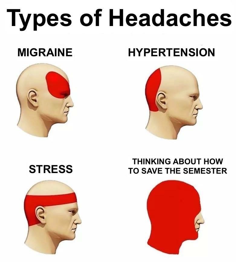 Types Of Headaches Meme Template