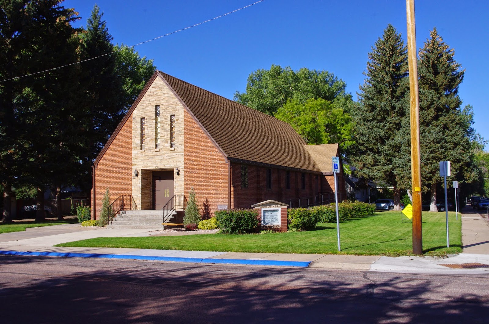 Churches of the West Zion Lutheran Church, Laramie Wyoming