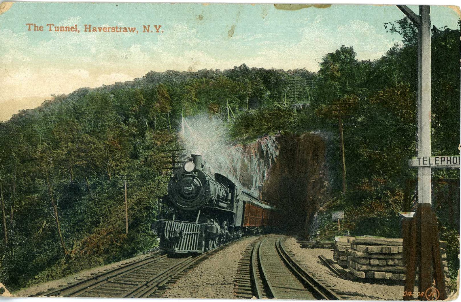 The National Railroad Postcard Museum Haverstraw, New York Tunnel