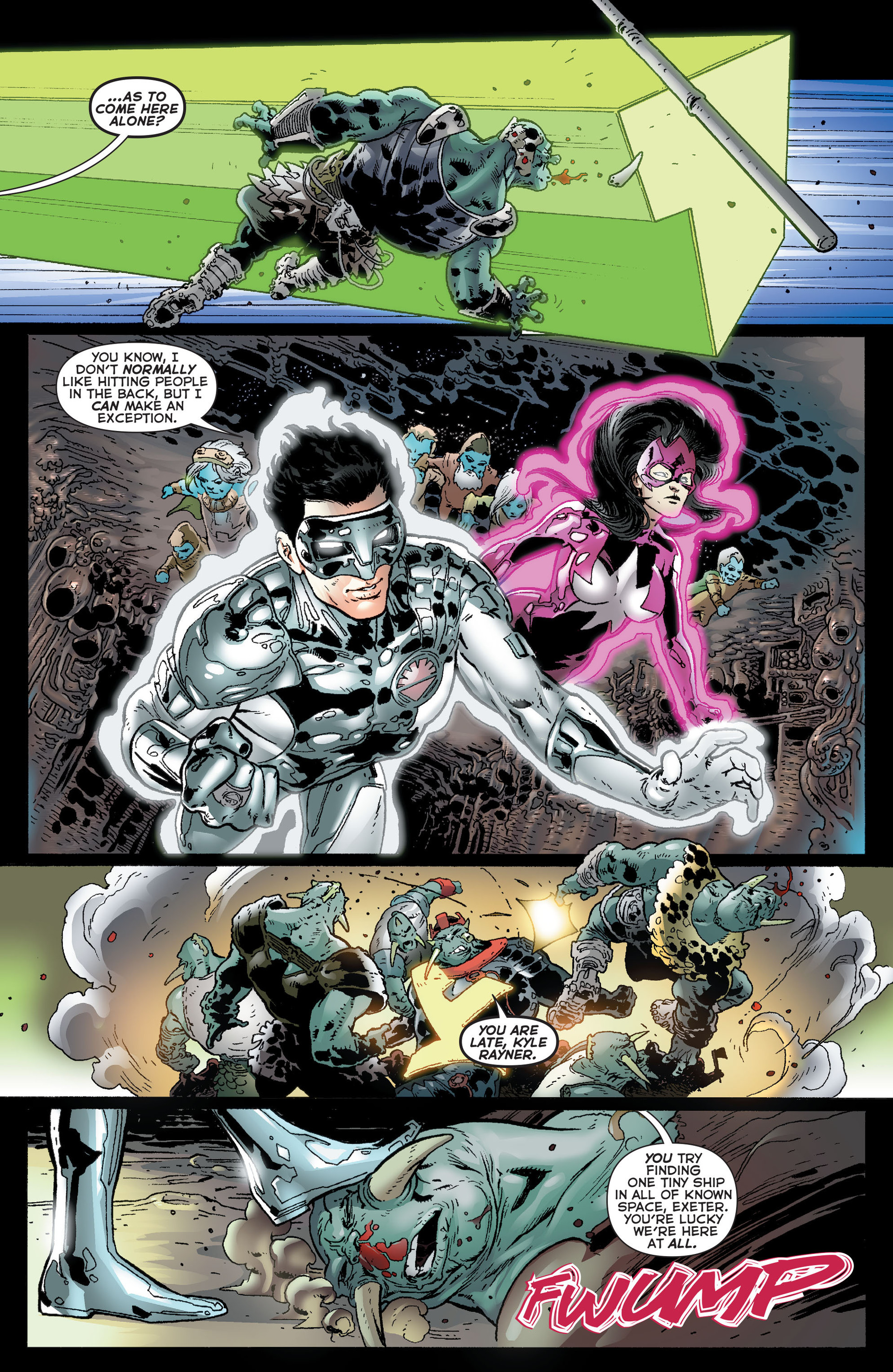 Read online Green Lantern: New Guardians comic -  Issue #27 - 5